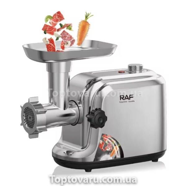 Мясорубка электрическая RAF R3398 Серая 33675 фото