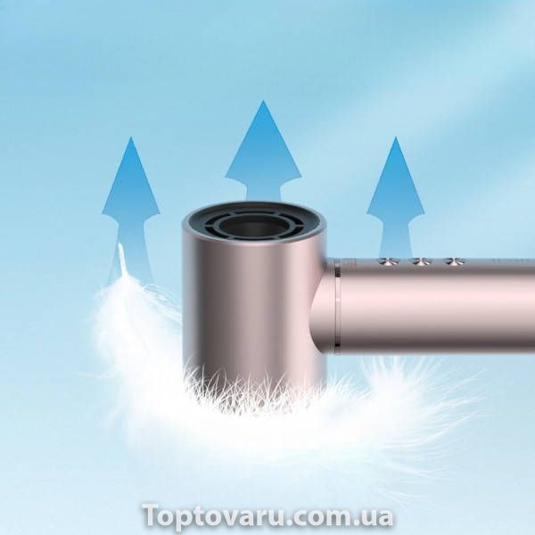 Фен-стайлер 5в1 5 насадок, 3 режими, 3 режими температури, 105000 RPM, 1300W IPARAH P-505P Рожевий 34888 фото