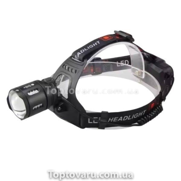 Фонарь налобный PLD-T115-2PM10-TG (white+green) Черный 21817 фото