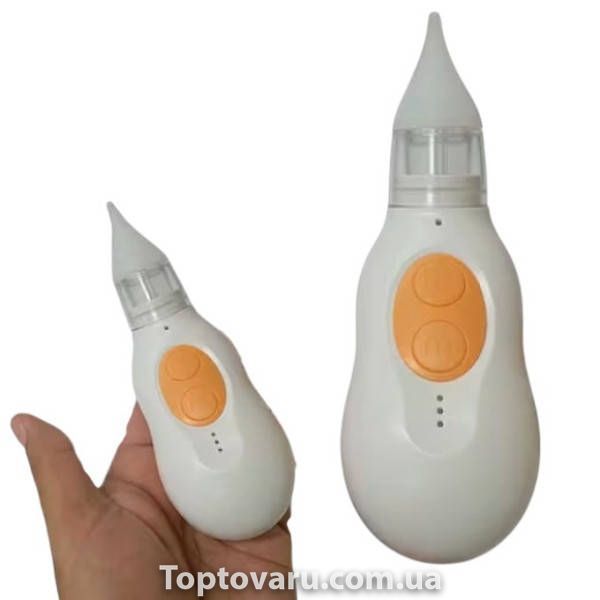 Аспиратор детский назальный электрический Baby Nasal Aspirator Белый 37893 фото