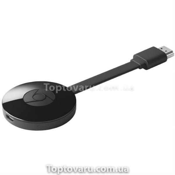 Перехідник-адаптер USB/HDMI Bluetooth Mirascreen Chromecast Чорний 27064 фото