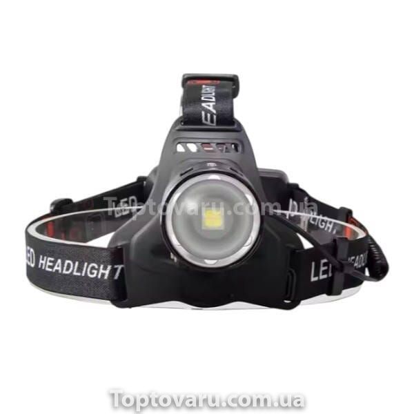 Фонарь налобный PLD-T115-2PM10-TG (white+green) Черный 21817 фото