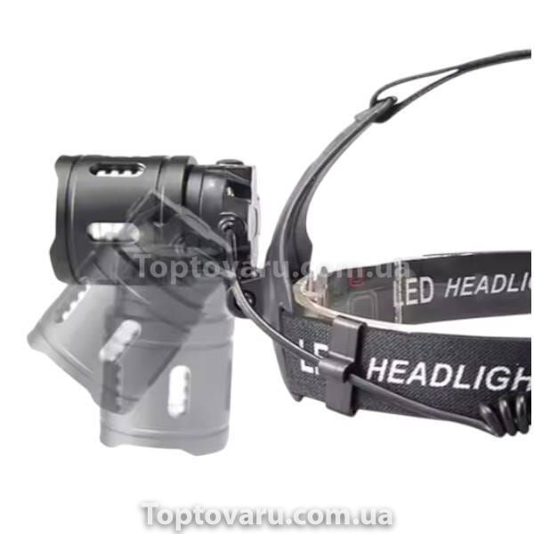Фонарь налобный PLD-T115-2PM10-TG (white+green) Черный 21817 фото