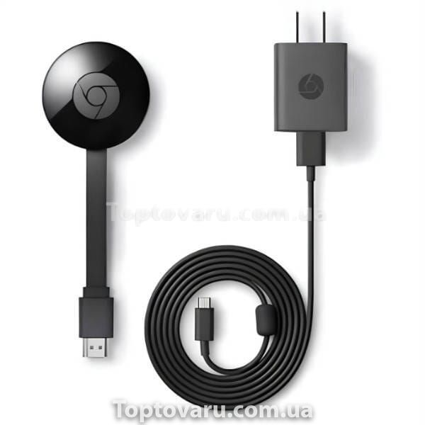 Перехідник-адаптер USB/HDMI Bluetooth Mirascreen Chromecast Чорний 27064 фото