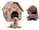 Будиночок для домашніх тварин Portable Dog House Бежевий 14361 фото 2