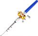 Складна міні вудка 97 см Fishing Rod In Pen Case Blue 1204 фото 3