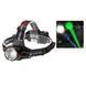 Фонарь налобный PLD-T115-2PM10-TG (white+green) Черный 21817 фото 1