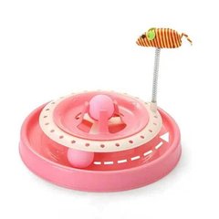 Интерактивная игрушка для котов si mu beibei Розовая 10806 фото