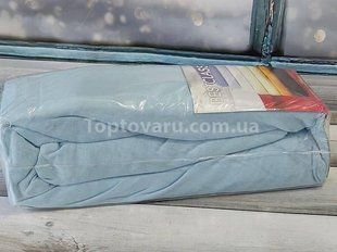 Простынь трикотажная на резинке Best class Blue 180х200см 17368 фото