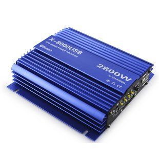 Автоусилитель звука CAR AMP V8/8000 усилитель автомобильный в машину 6226 фото