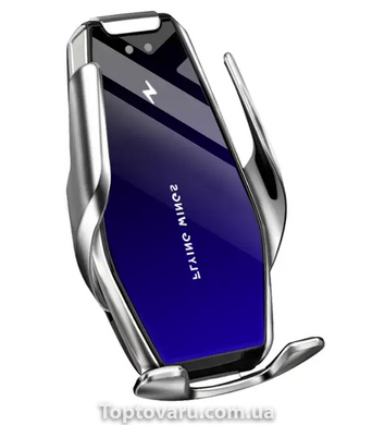 Универсальный держатель для телефона c беспроводной зарядкой Smart Sensor Holder S7 10242 фото