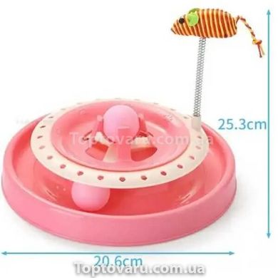 Інтерактивна іграшка для котів si mu beibei Рожева 10806 фото