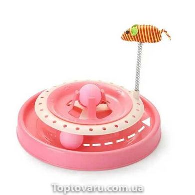 Интерактивная игрушка для котов si mu beibei Розовая 10806 фото