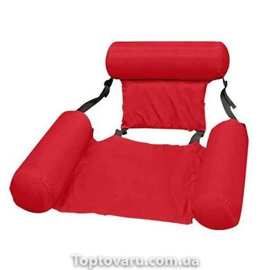 Сиденье для плавания Swimming pool float chair Красное 10953 фото