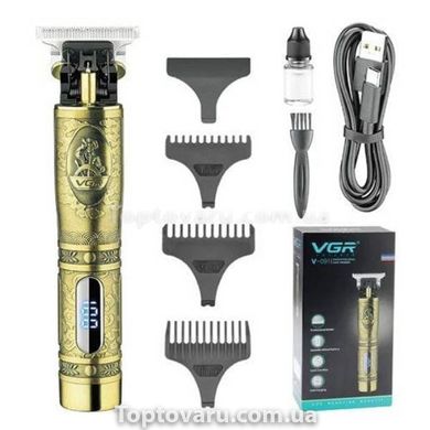 Триммер для волос и бороды с LED дисплеем VGR V-091 18026 фото