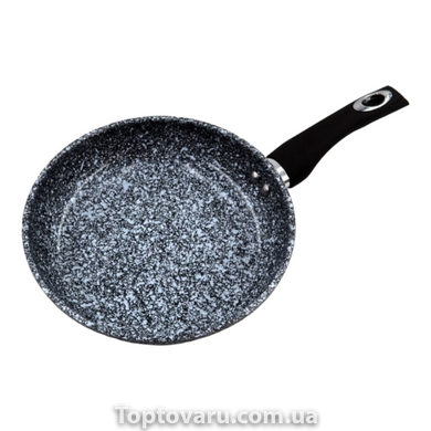 Сковорода глибока з антипригарним гранітним покриттям з кришкою 28*8см BN-520 5227 фото