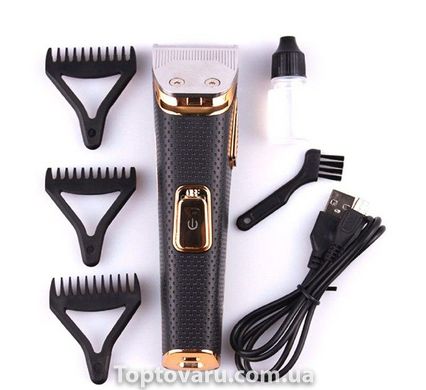 Профессиональная машинка для стрижки волос VGR V-022 USB с 3 насадками 2080 фото