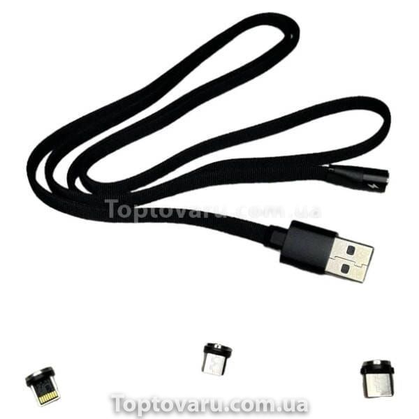Магнитный кабель Remax 3 в 1 USB - microUSB / Lightning / Type-C 17660 фото