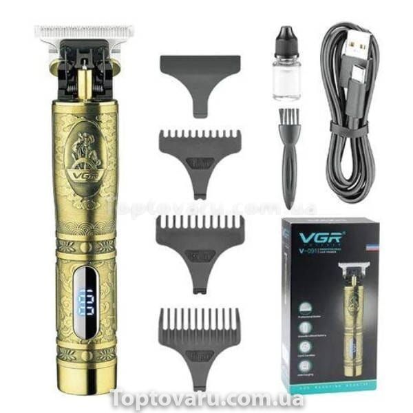 Триммер для волос и бороды с LED дисплеем VGR V-091 18026 фото