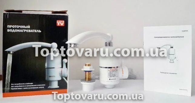 Проточний електро-нагрівач води Instant Heating Faucet 363 фото
