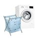 Складна кошик для білизни Laundry Storage Basket Блакитна 2524 фото 1