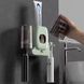 Держатель настенный для зубных щеток +2 чашки TOOTHBRUSH HOLDER Зеленый 34588 фото 2