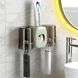 Держатель настенный для зубных щеток +2 чашки TOOTHBRUSH HOLDER Зеленый 34588 фото 4