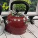 Чайник із нержавіючої сталі зі свистком 1,5л Benson BN-726 Червоний 17297 фото 2