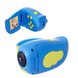 Детский фотоаппарат - видеокамера Kids Camera птичка Голубой 2744 фото 3