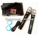 Радіосистема 2 мікрофони Shure AWM-505R Чорна 6068 фото 4