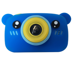 Дитячий фотоапарат у чохлі Ведмедик Camera Синій 8896 фото
