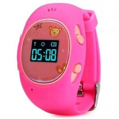 Годинник дитячий з GPS-трекером та SIM-картою G65 Рожевий 14626 фото