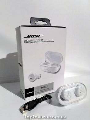 Навушники бездротові Bose TWS2 White 1057 фото