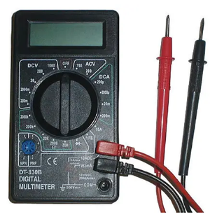 Мультиметр цифровий тестер Multimeter DT-830В 9464 фото