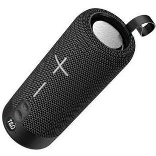 Колонка Bluetooth з функцією speakerphone з радіо TG619 Чорна 20191 фото