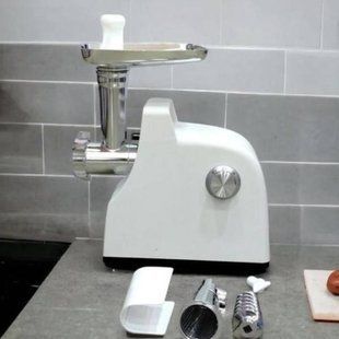 Мясорубка электрическая 3800Вт SH07730 Белая 24035 фото
