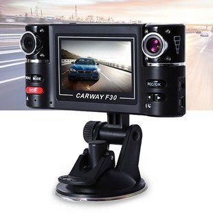 Автомобільний DVR відеореєстратор F30 подвійний об'єктив 2,7-дюймовий 3838 фото