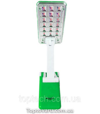 Светодиодная настольная лампа LED KM-6686 С Kamisafe зеленая 3593 фото