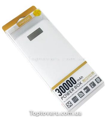 Зовнішній акумулятор Power Bank HZ-17 30000mAh Remax Proda Білий 2431 фото
