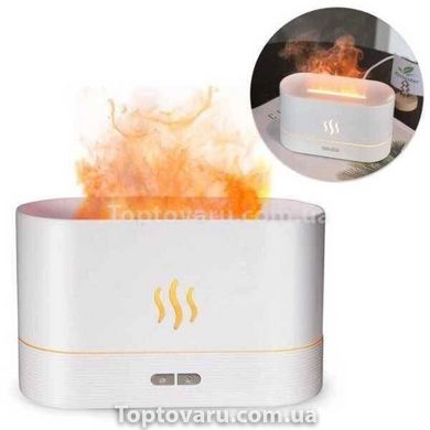 Увлажнитель воздуха с эффектом пламени Humidifier Flame Белый 14077 фото