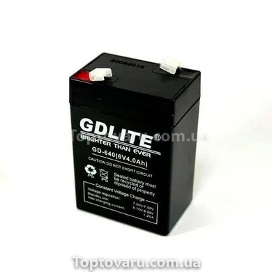 Аккумулятор Gd-Lite GD-640 (6В/4,0Ач) 9866 фото