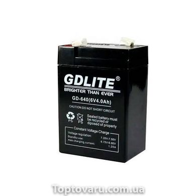 Акумулятор Gd-Lite GD-640 (6В/4,0Ач) 9866 фото
