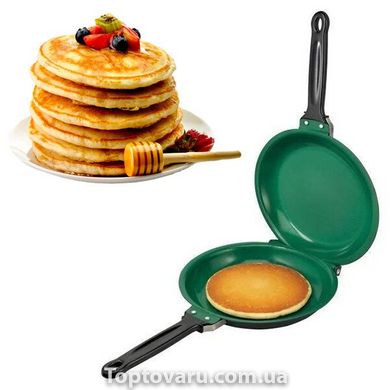 Двусторонняя сковорода для блинов и панкейков Ceramic Non Stick Pancake Maker 2190 фото