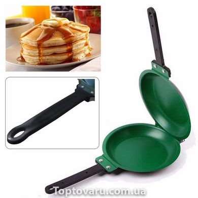 Двостороння сковорода для млинців і панкейк Ceramic Non Stick Pancake Maker 2190 фото