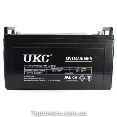 Аккумулятор гелевый 12V/120A UKC 10232 фото