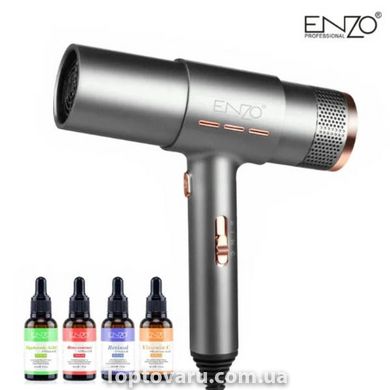 Фен для сушки волос с маслами ENZO EN-8003 Silver 15809 фото