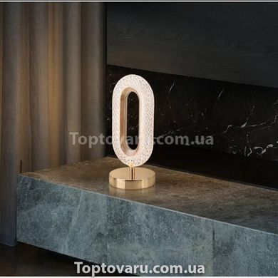 Лампа-нічник кристальна Creative Table Lamp 3 режиму Золото 14353 фото
