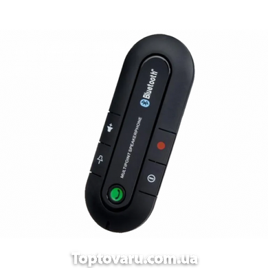 Автомобільний бездротовой динамік-гучномовець Bluetooth Hands Free kit HB 505 Чорний 3729 фото