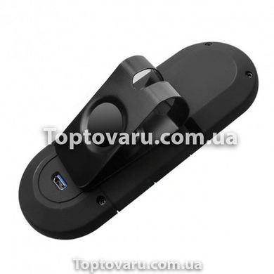 Автомобильный беспроводной динамик-громкоговоритель Bluetooth Hands Free kit HB 505 Черный 3729 фото