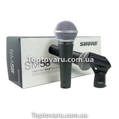 Вокальний мікрофон Shure SM58 провідний 6077 фото